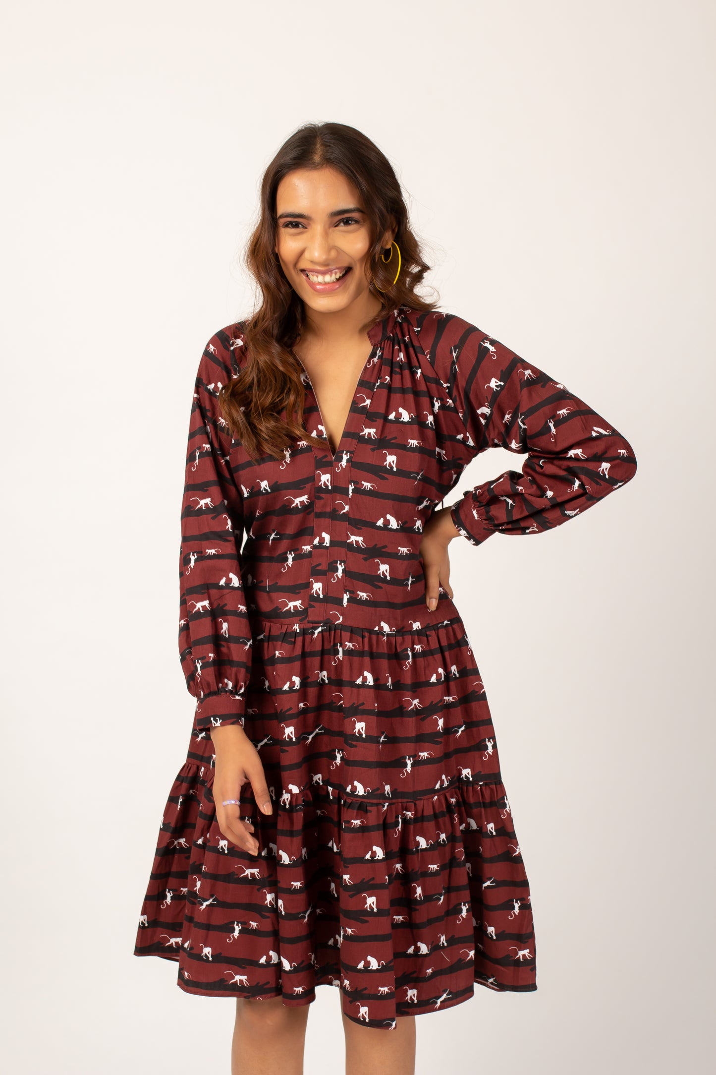 KIKI TIERED DRESS