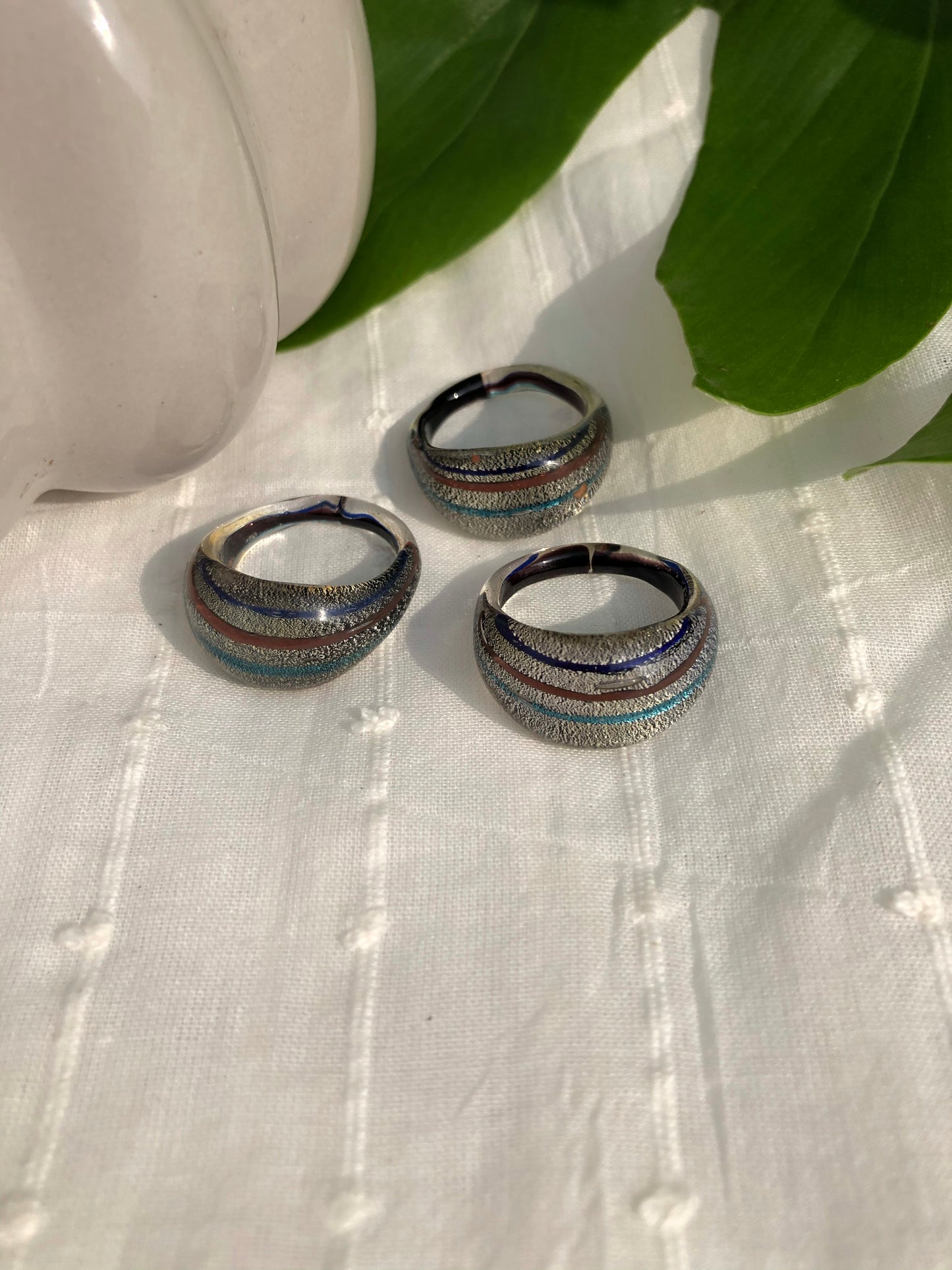 JADE GLASS RING