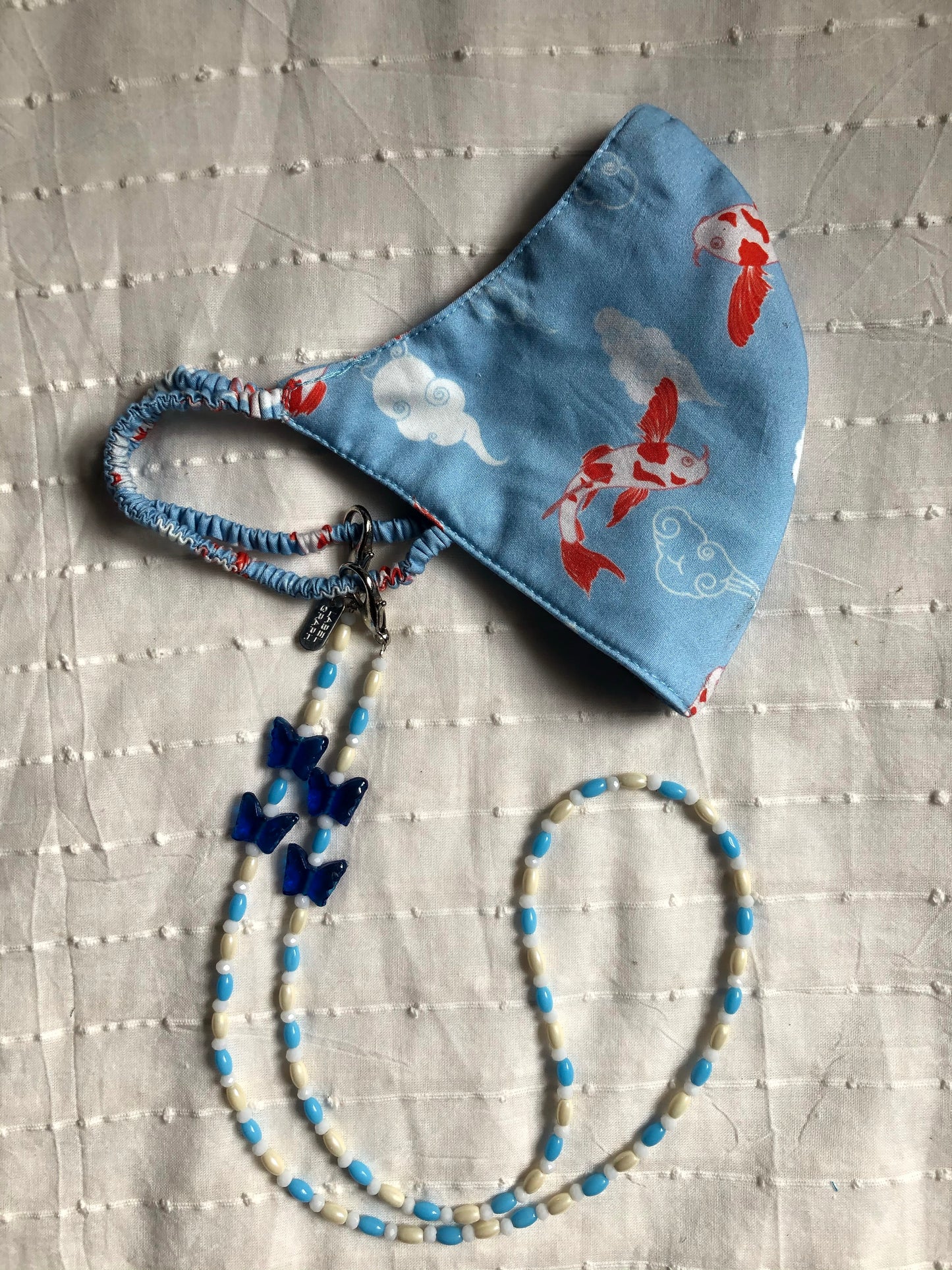 FLYING KOI FACE MASK