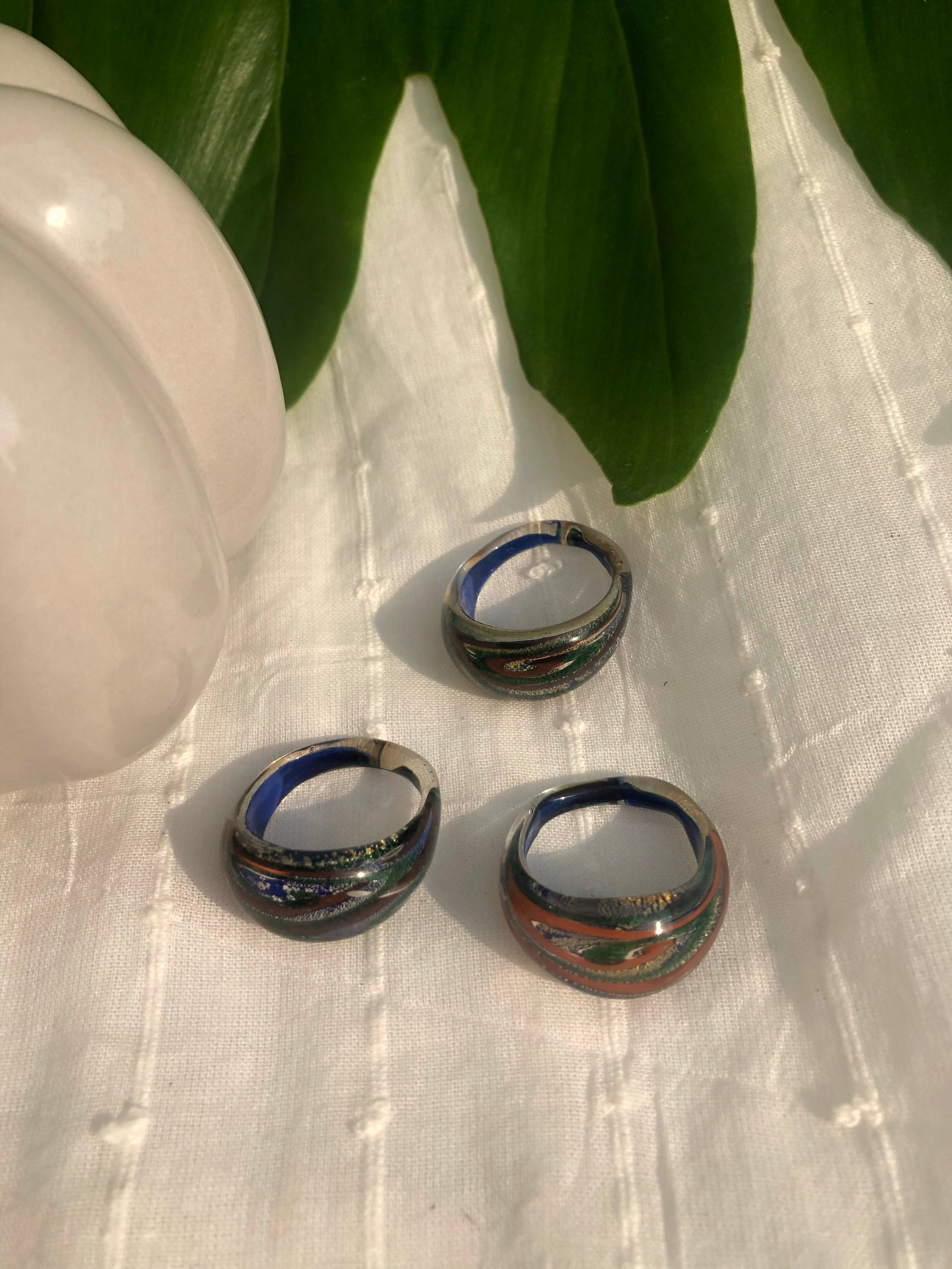 JUNIPER GLASS RING
