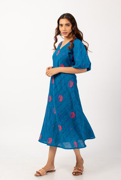 IRIS MIDI DRESS