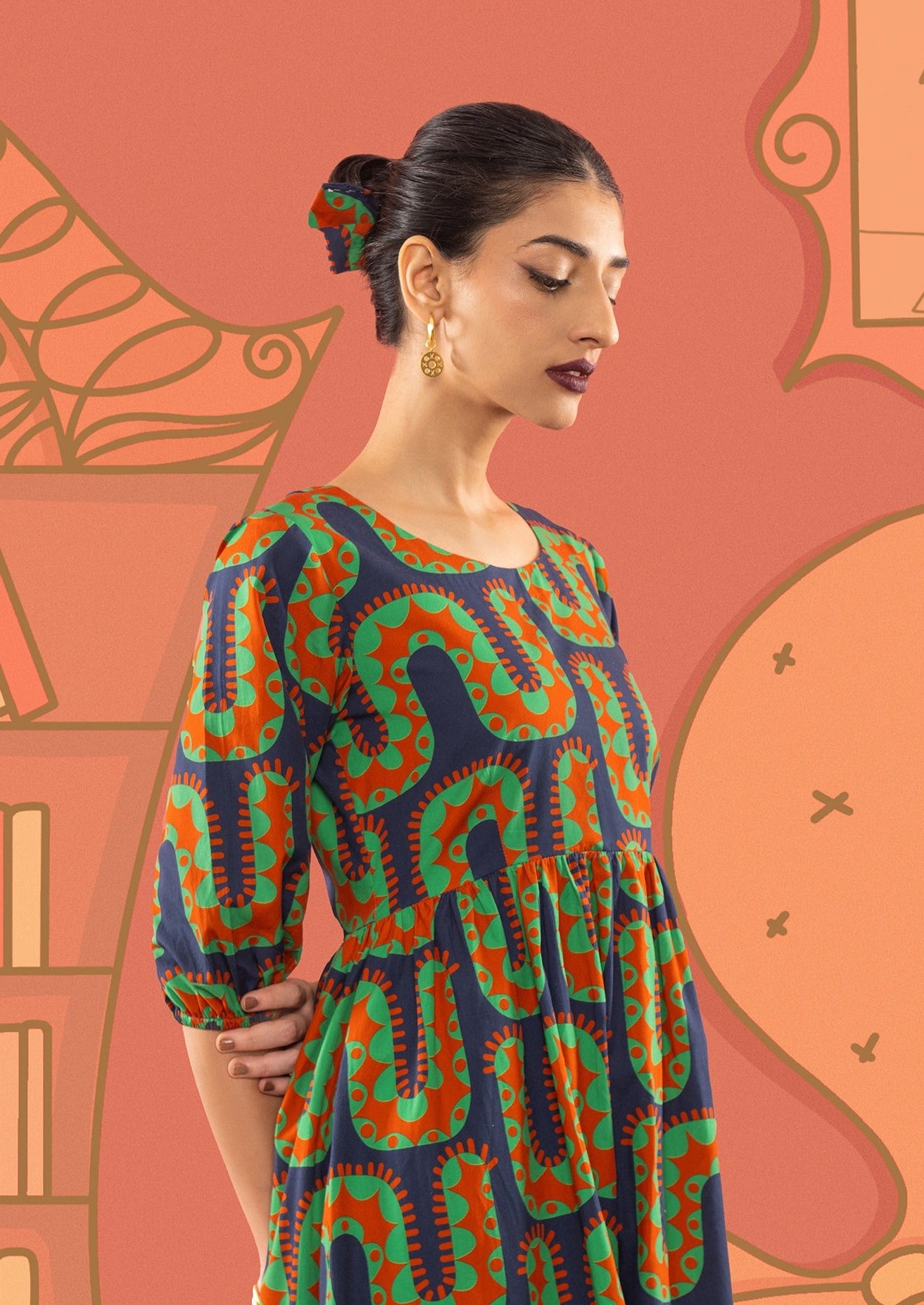 MARA MIDI DRESS