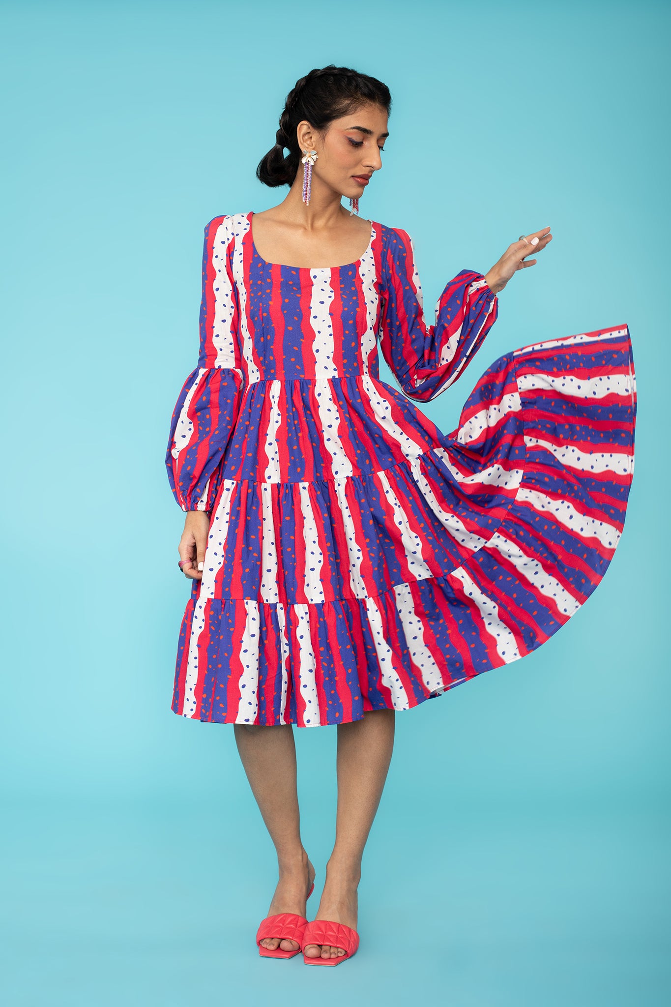 AZALEA TIERED DRESS