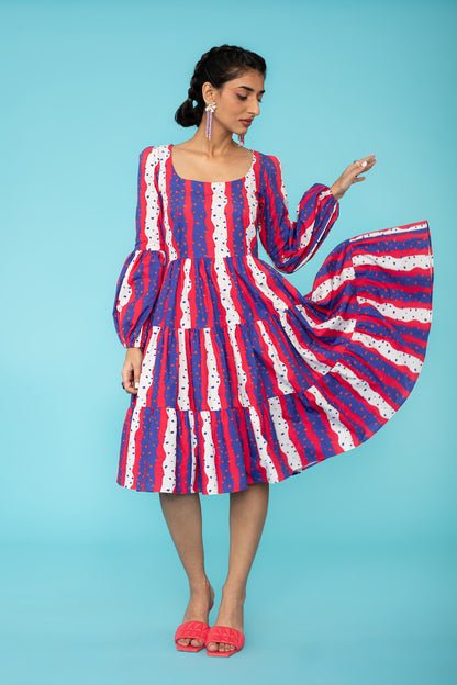 AZALEA TIERED DRESS